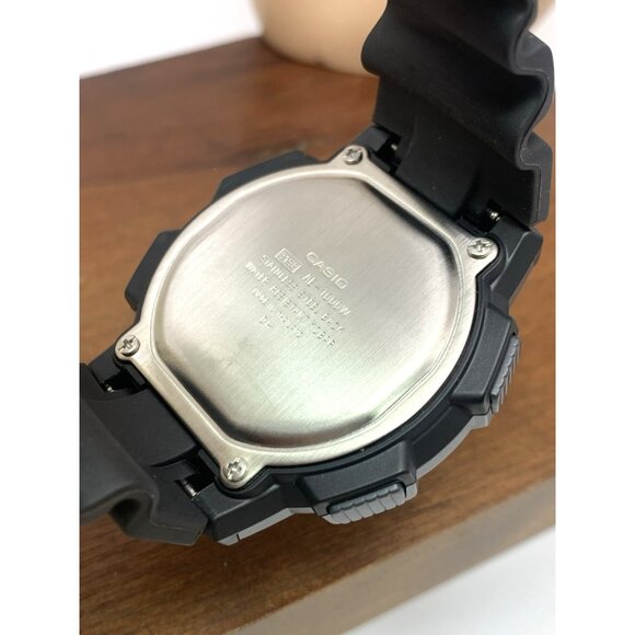 Casio Men's Watch AE1000W Black Resin Digital Quartz Sport World Time 3198 - Picture 6 of 14